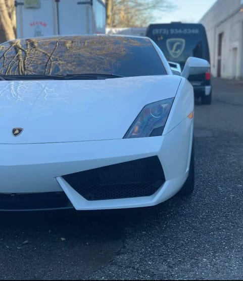 Lamborghini ft. mobile van